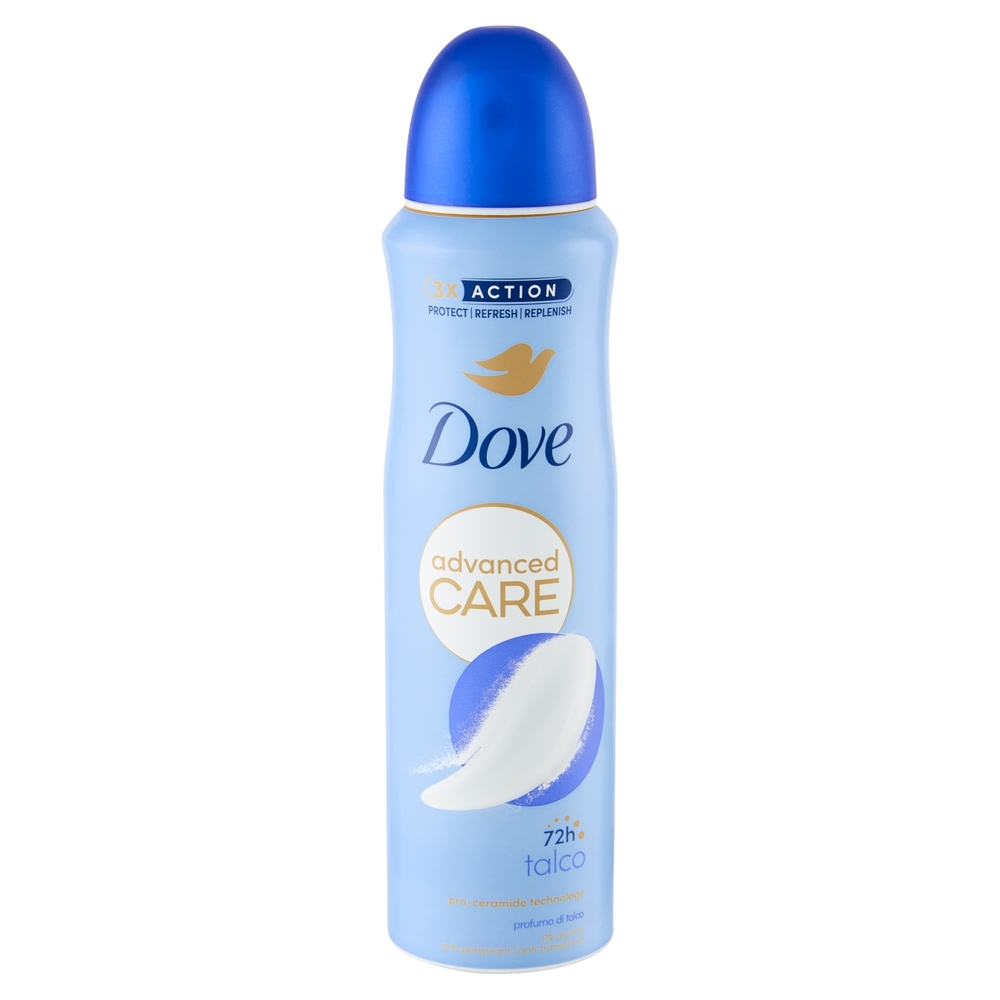 Dove advanced Care talco anti-perspirant 150 ml